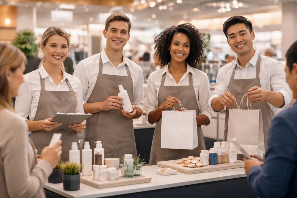 Tim event dengan kompetensi tenaga kerja terlatih